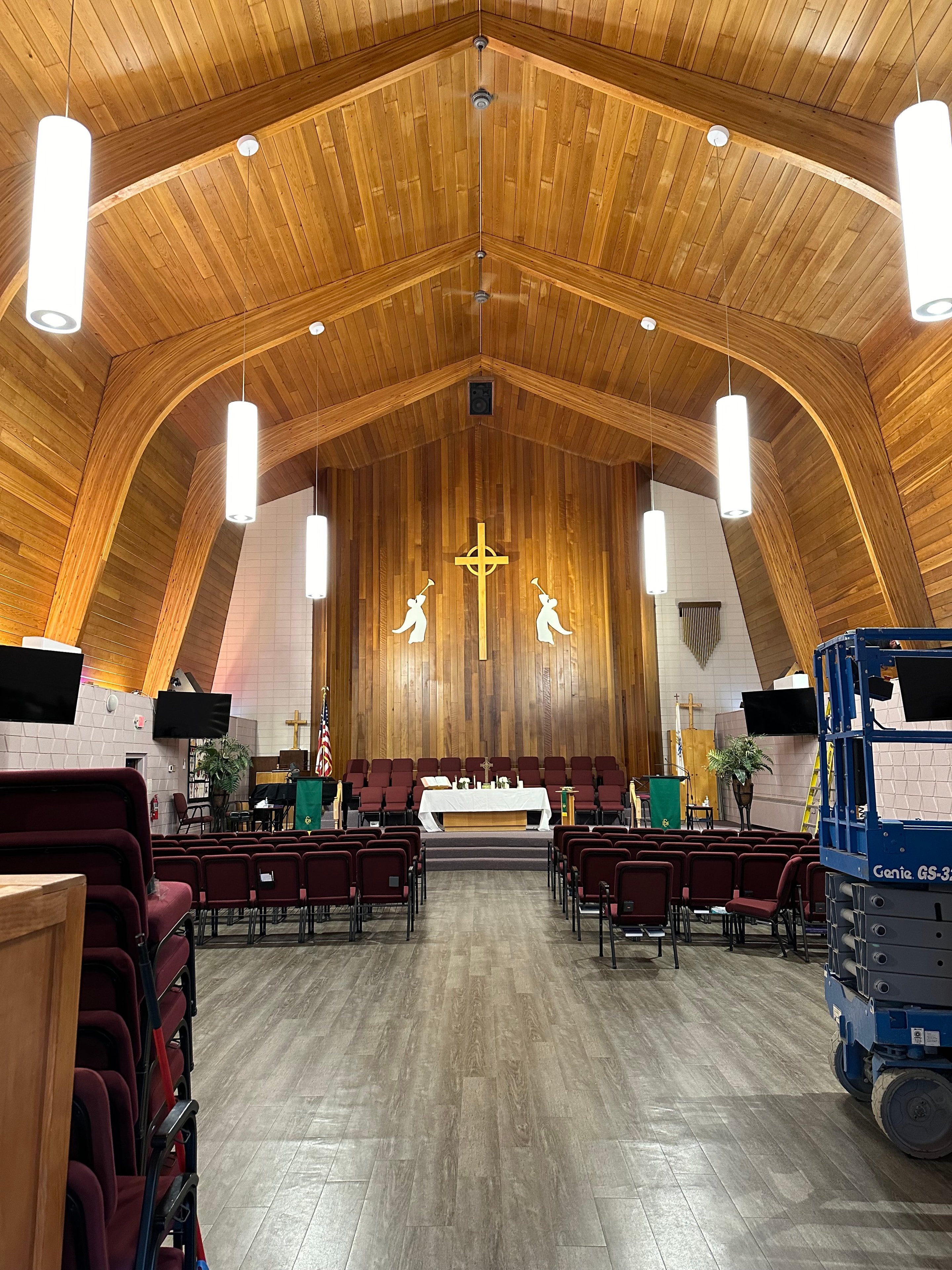 Custom lighting installation and controls